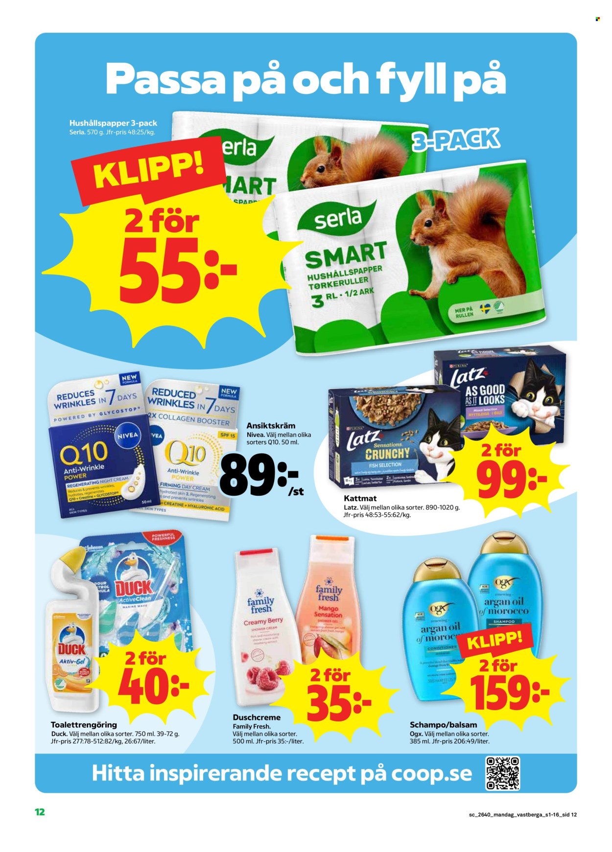 Stora Coop reklamblad - 28/9 2026 - 4/10 2026. Sida 12