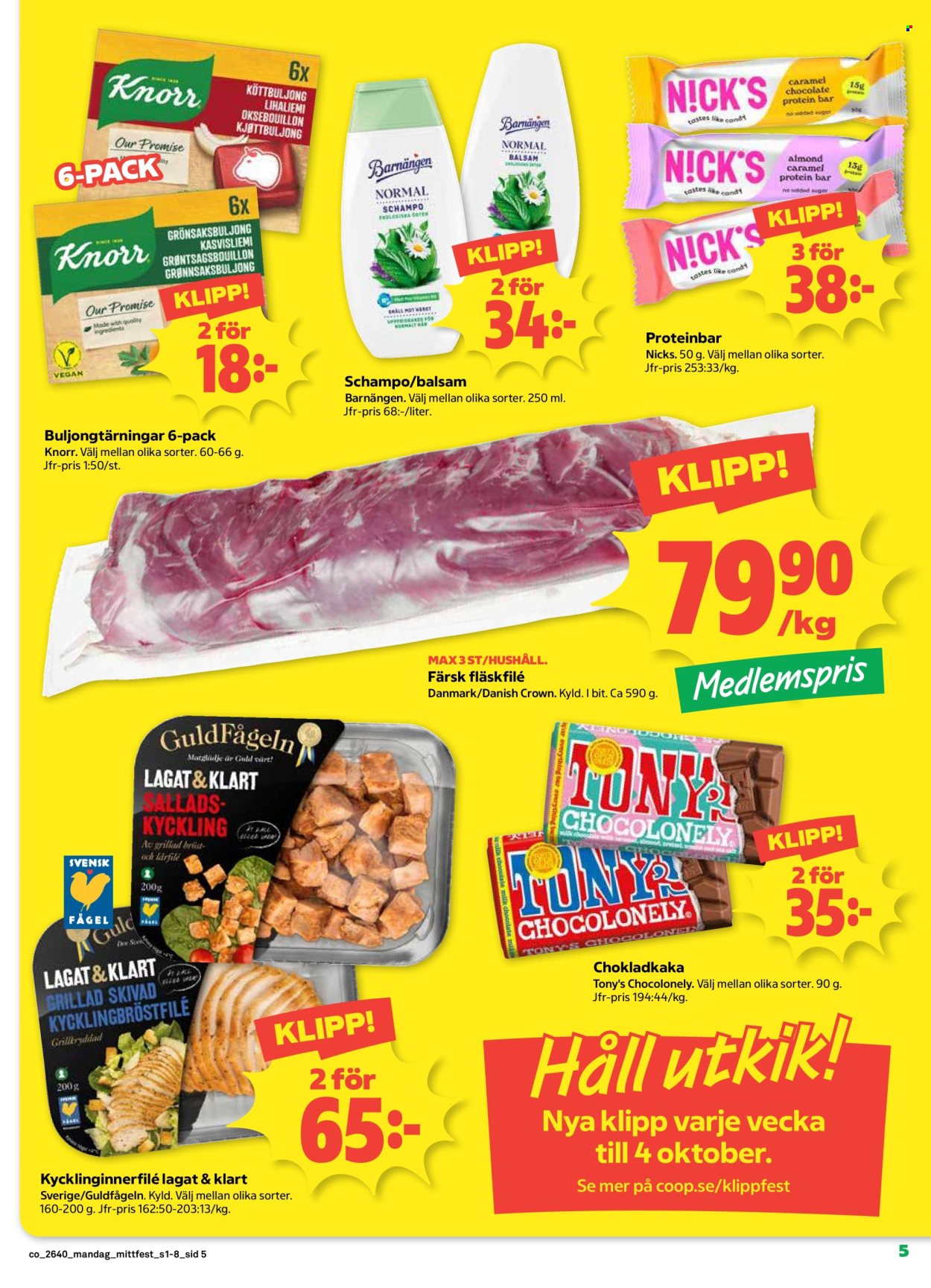 Coop reklamblad - 28/9 2026 - 4/10 2026. Sida 5