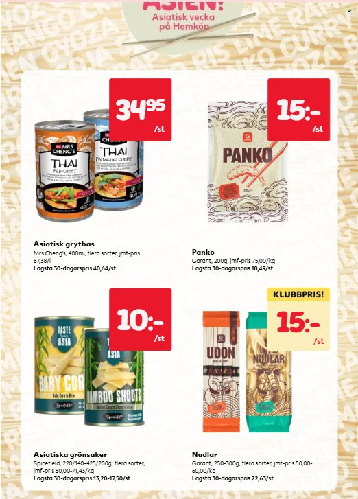 Hemköp reklamblad - 28/9 2026 - 4/10 2026. Sida 7