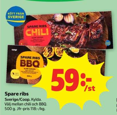 Spare ribs