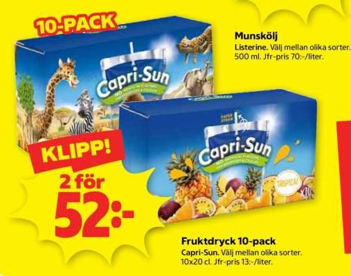 FRUKTDRYCK 10-PACK