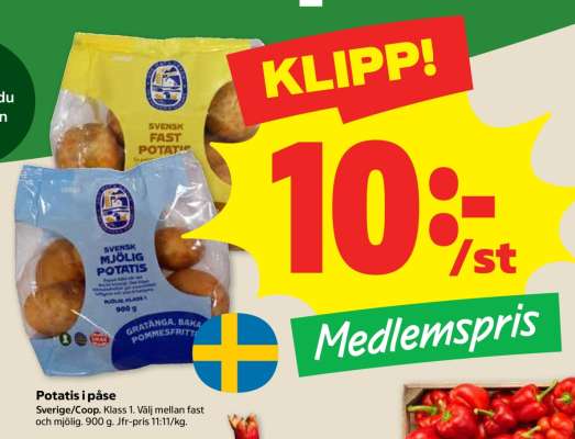 Potatis i påse