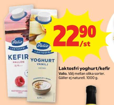 Laktosfri yoghurt/kefir