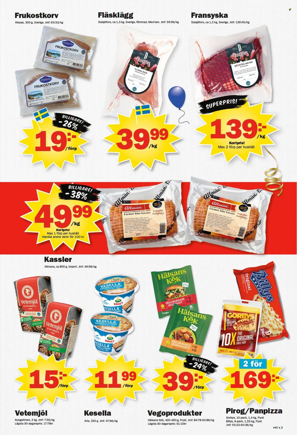 Pekås reklamblad - 28/9 2026 - 4/10 2026. Sida 3