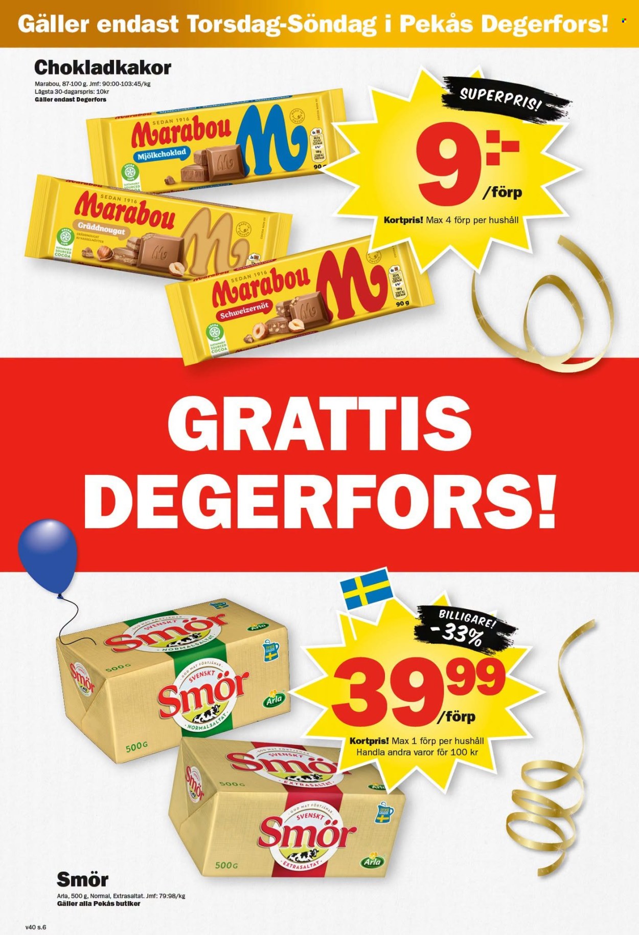 Pekås reklamblad - 28/9 2026 - 4/10 2026. Sida 6