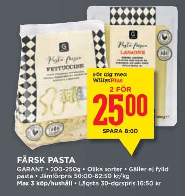 Färsk Pasta