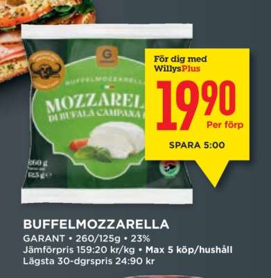 BUFFELMOZZARELLA