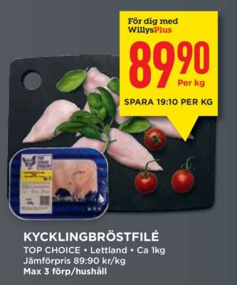 KYCKLINGBRÖSTFILÉ