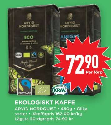 EKOLIGISKT KAFFE