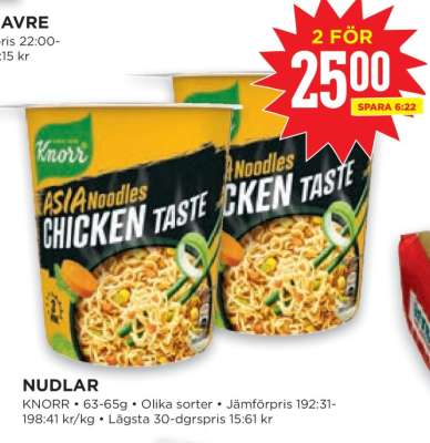 KNORR Nudlar