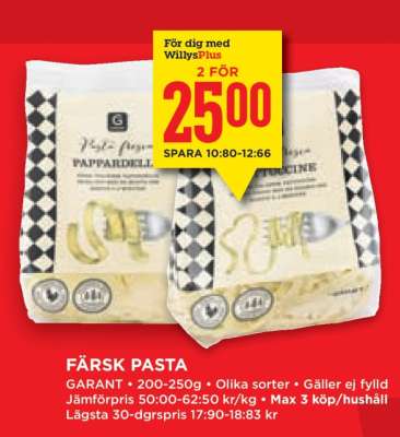 Färsk Pasta