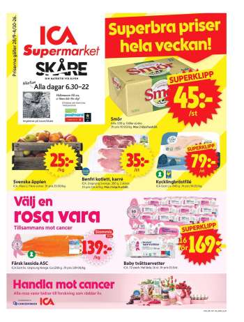 ICA reklamblad - 28/9 2026 - 4/10 2026.