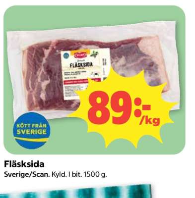 Fläsksida