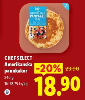 Chef Select Amerikanska pannkakor