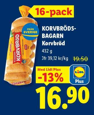 KORVBRÖDS-BAGARN Korvbröd