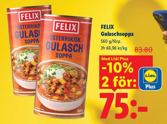 Felix Gulaschsoppa