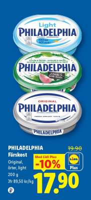Philadelphia färskost