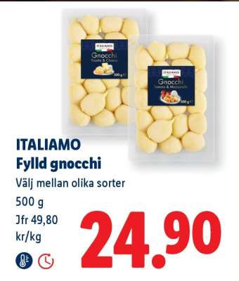 Italiamo Fylld gnocchi
