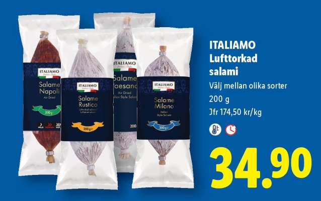 ITALIAMO Lufttorkad salami