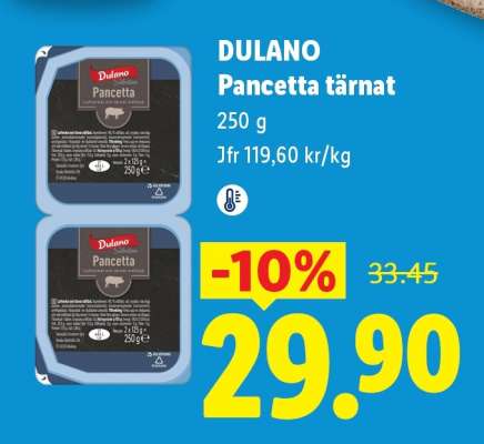 DULANO Pancetta tärnat