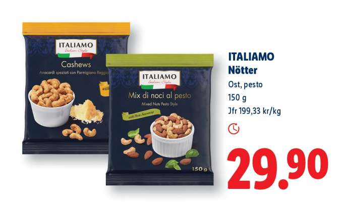ITALIAMO Nötter