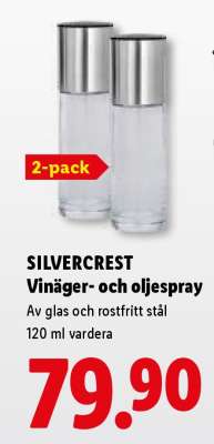 SILVERCREST Vinäger- och oljespray