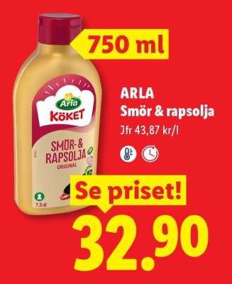 Arla Smör & Rapsolja
