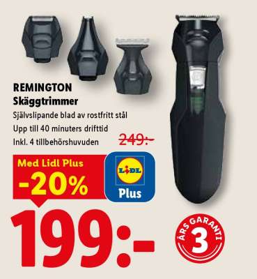 REMINGTON Skäggtrimmer