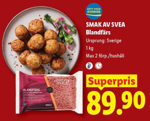 SMAK AV SVEA Blandfärs