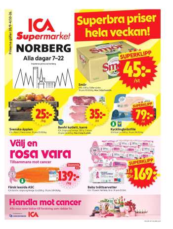 ICA reklamblad - 28/9 2026 - 4/10 2026.