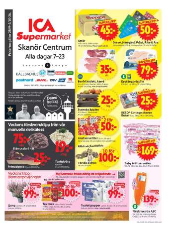 ICA reklamblad - 28/9 2026 - 4/10 2026.