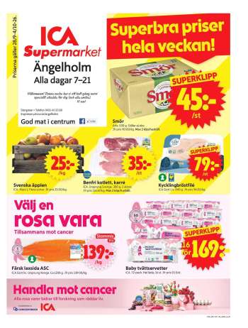 ICA reklamblad - 28/9 2026 - 4/10 2026.