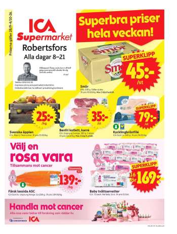 ICA reklamblad - 28/9 2026 - 4/10 2026.