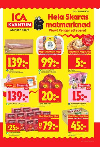 ICA reklamblad - 28/9 2026 - 4/10 2026.