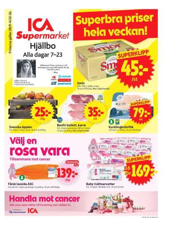 ICA reklamblad - 28/9 2026 - 4/10 2026.