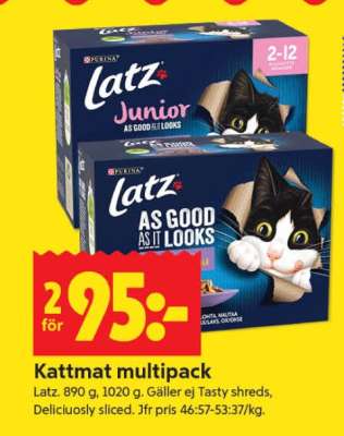 Kattmat multipack