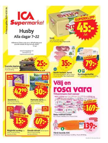 ICA reklamblad - 28/9 2026 - 4/10 2026.