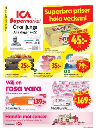ICA reklamblad - 28/9 2026 - 4/10 2026.