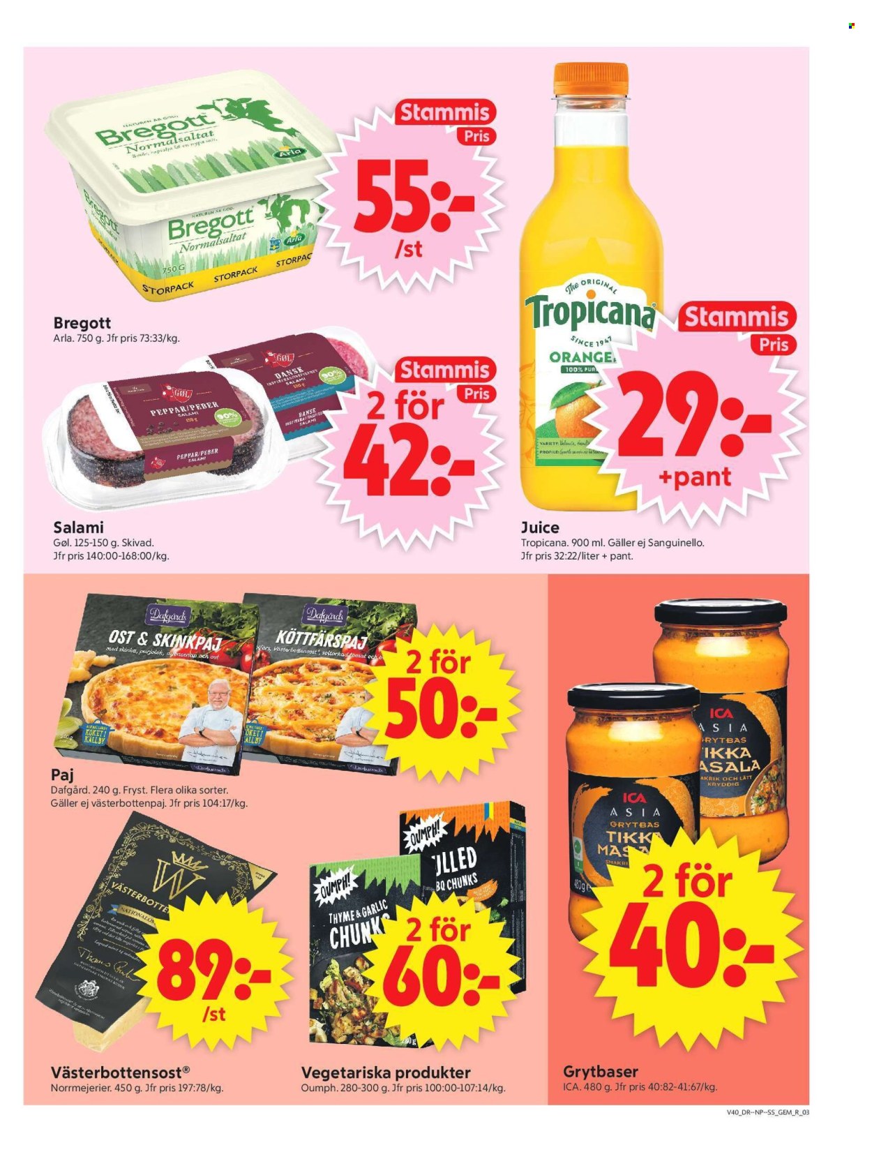 ICA reklamblad - 28/9 2026 - 4/10 2026. Sida 3