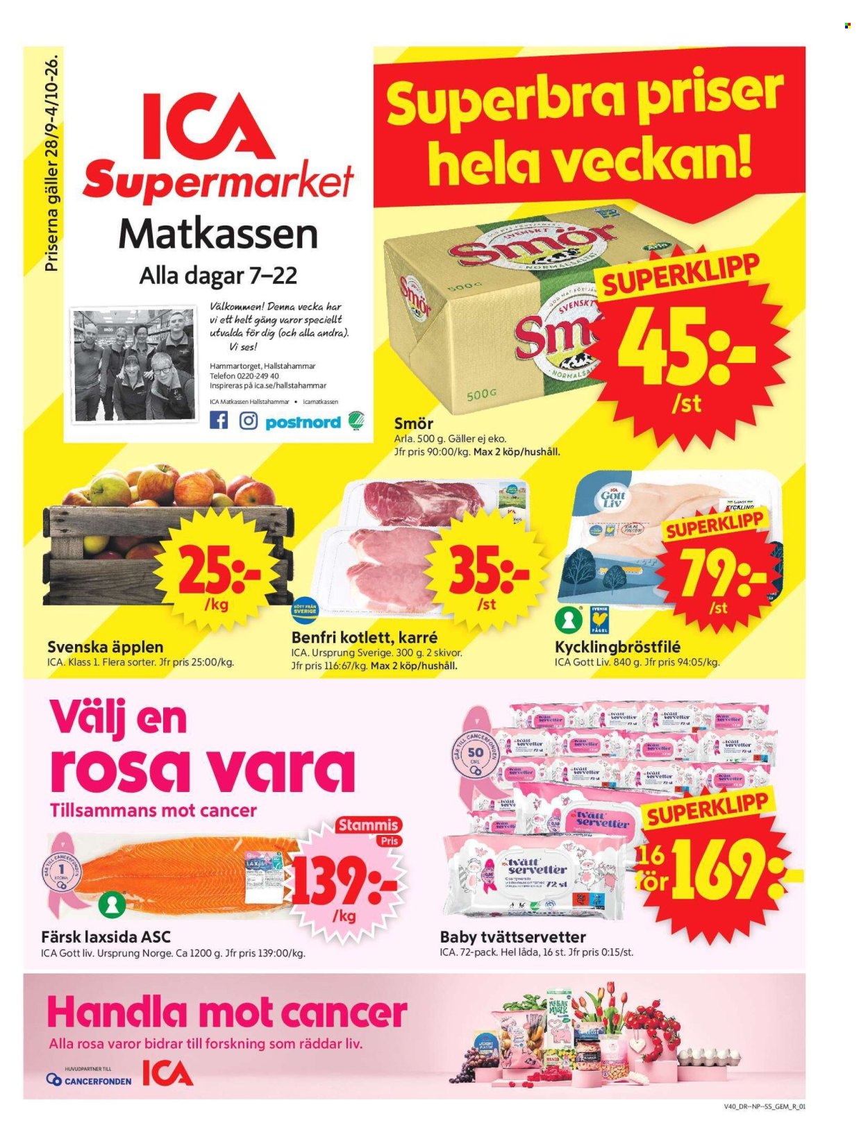 ICA reklamblad - 28/9 2026 - 4/10 2026. Sida 1