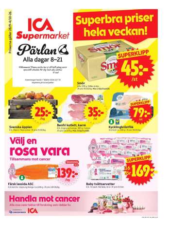 ICA reklamblad - 28/9 2026 - 4/10 2026.