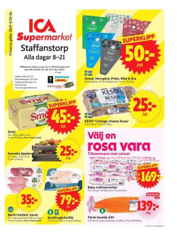 ICA reklamblad - 28/9 2026 - 4/10 2026.