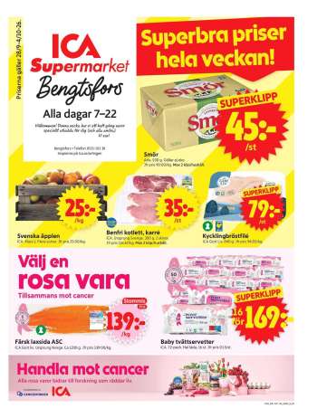 ICA reklamblad - 28/9 2026 - 4/10 2026.