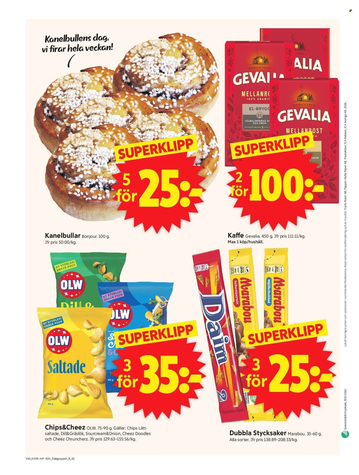 ICA reklamblad - 28/9 2026 - 4/10 2026. Sida 10