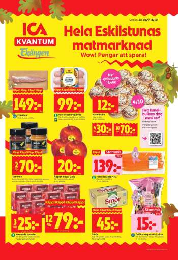 ICA reklamblad - 28/9 2026 - 4/10 2026.