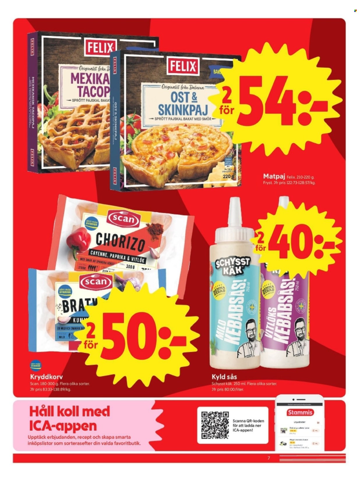 ICA reklamblad - 28/9 2026 - 4/10 2026. Sida 7