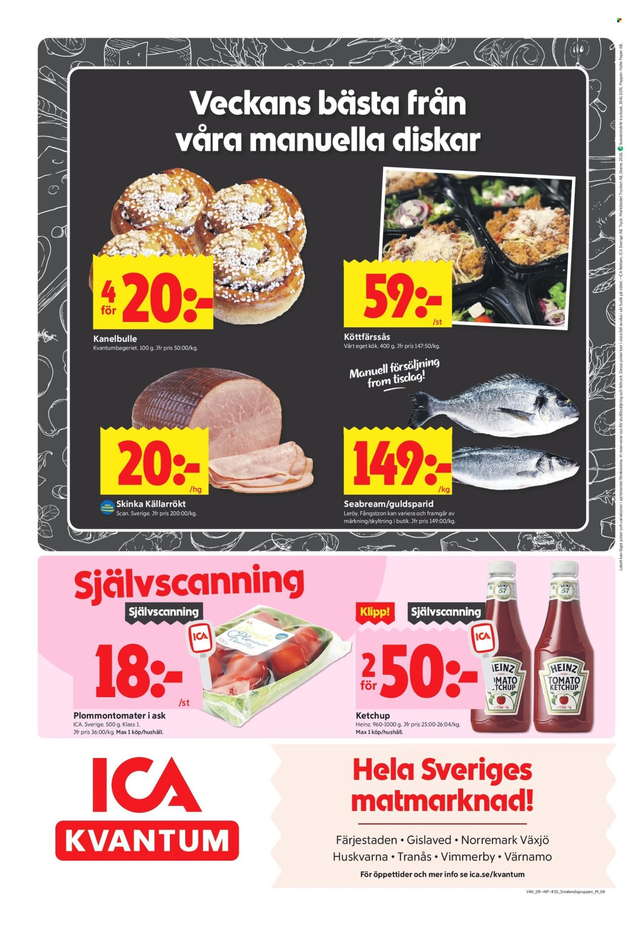 ICA reklamblad - 28/9 2026 - 4/10 2026. Sida 12