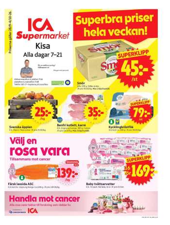 ICA reklamblad - 28/9 2026 - 4/10 2026.