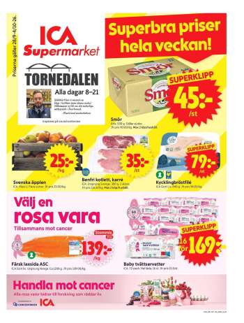 ICA reklamblad - 28/9 2026 - 4/10 2026.