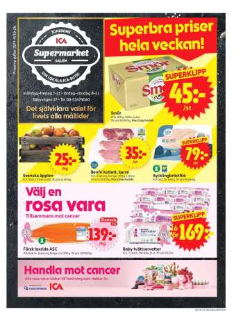 ICA reklamblad - 28/9 2026 - 4/10 2026.